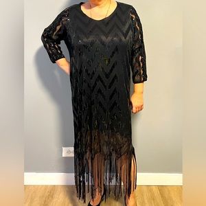 DETAILS!!! PERFECT WEDDING NIGHT DRESS! L-XL